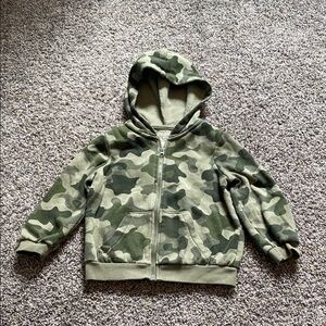 Toddler Zip Up Hoodie Camo